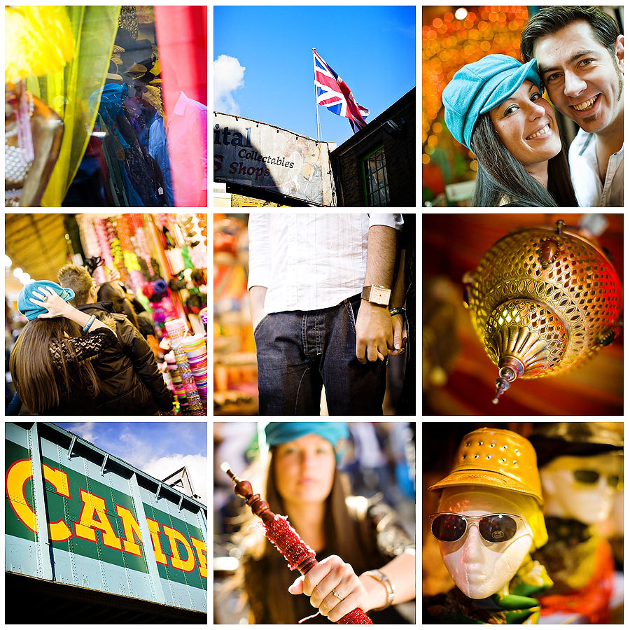 Engagement session around Camden Market London
