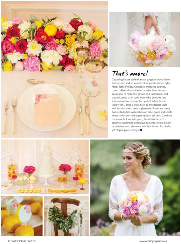 2 Wedding Flowers Magazine Style Bridal Fashion Shoot Grove House (2)