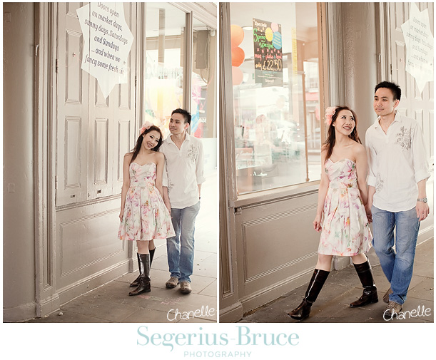 Creative Wedding photographer in London does a pre wedding shoot. 