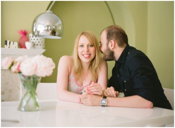 Engagement Pre Wedding on Film Contax 645 UK, Surrey, London (8)