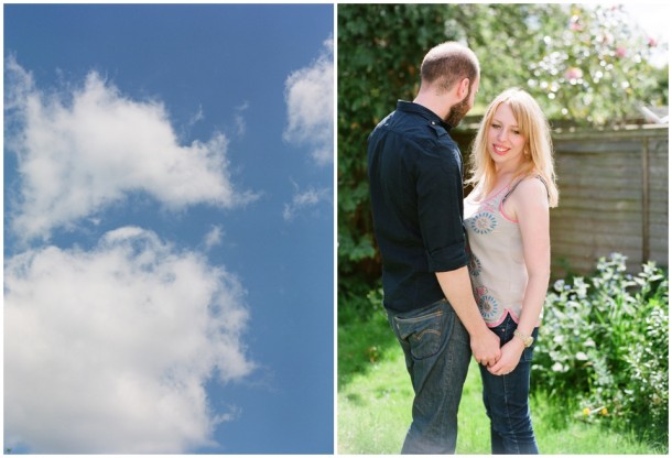 Engagement Pre Wedding on Film Contax 645 UK, Surrey, London (11)