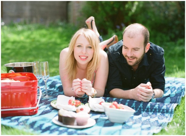 Engagement Pre Wedding on Film Contax 645 UK, Surrey, London (13)