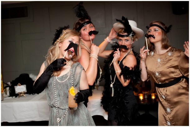 Flapper-Dapper-295 1920's Flapper Themed Wedding Party (30)