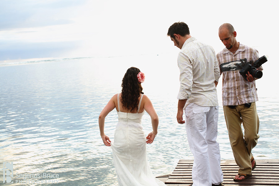 Wedding in Mauritius Behind the Scenes