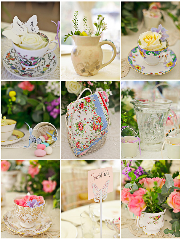 Vintage Tea Party Shabby Chic
