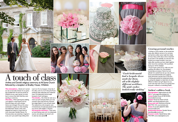  in the Feb Mar 2011 issue of WEDDING FLOWERS Magazine