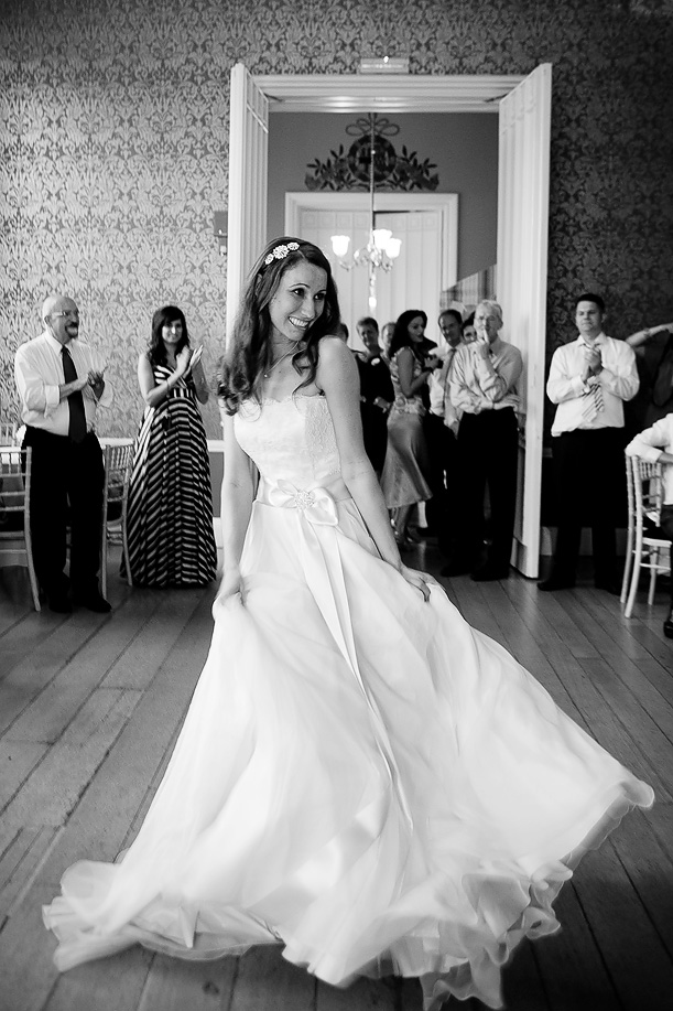 bride dancing at Nonsuch Mansion wedding reception bride dancing at Nonsuch Mansion wedding reception