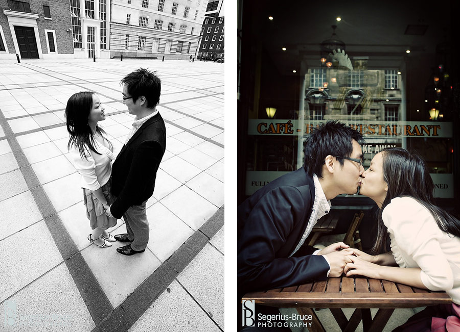 Chinese Pre Wedding Engagement Photo session in London 
