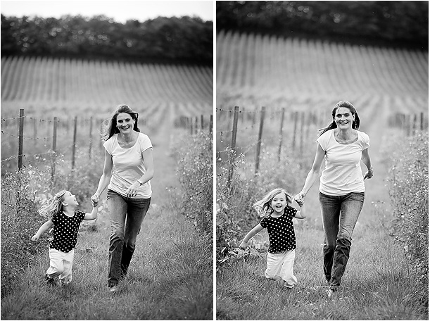 family photo shoot in surrey at Denbies Vineyard