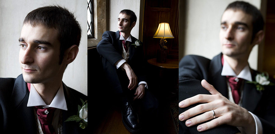 Groom Portriats Groom Portriats at Miskin Manor