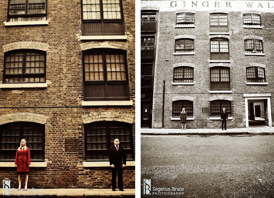Quirky Engagement Photography Quirky, funky engagment photography session in London