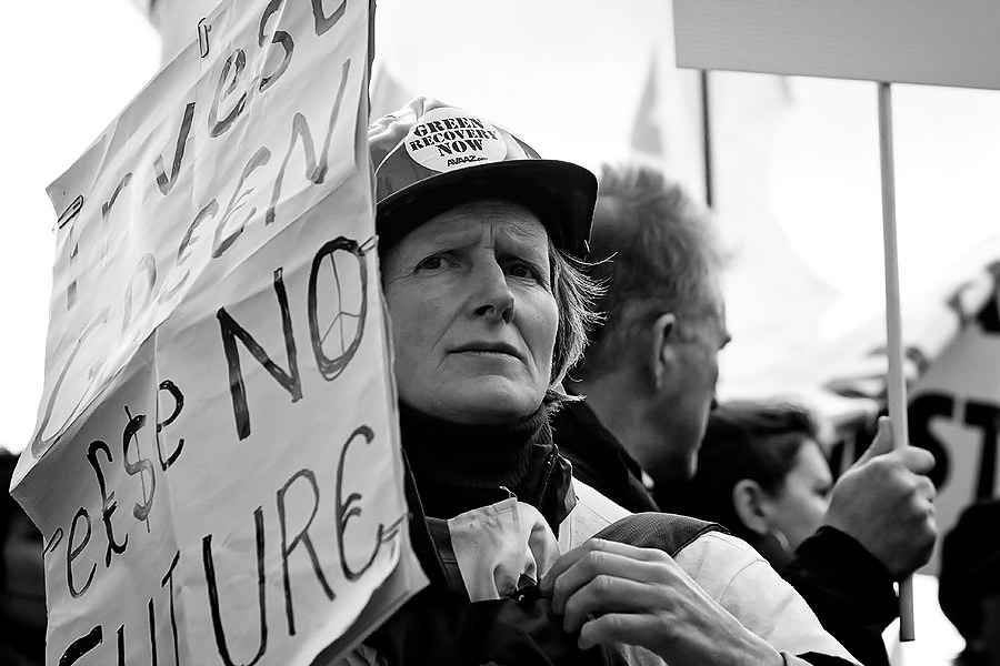 protest march G20 summit protest in London