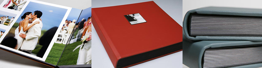Segerius Bruce wedding albums imported from New Zealand