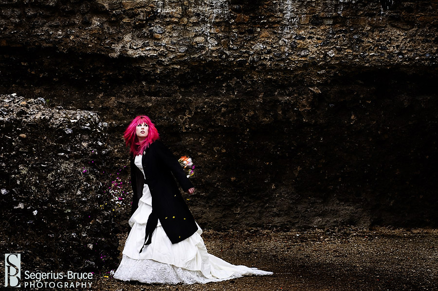 Rocknrollbride wears Maggie Sottero 