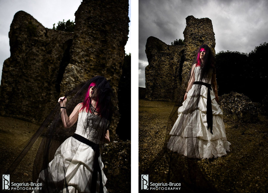 Gothic Wedding Fashion Shoot with RocknRollBride 