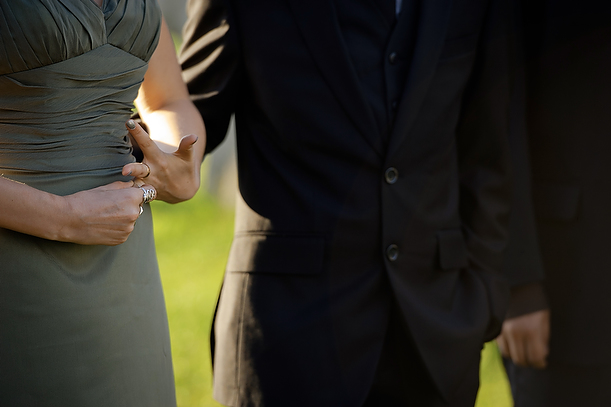 wedding handfastening ceremony at Stonehenge