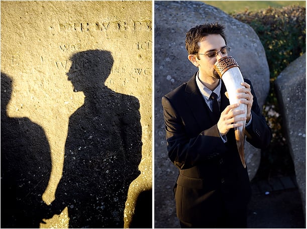 wedding handfastening ceremony at Stonehenge