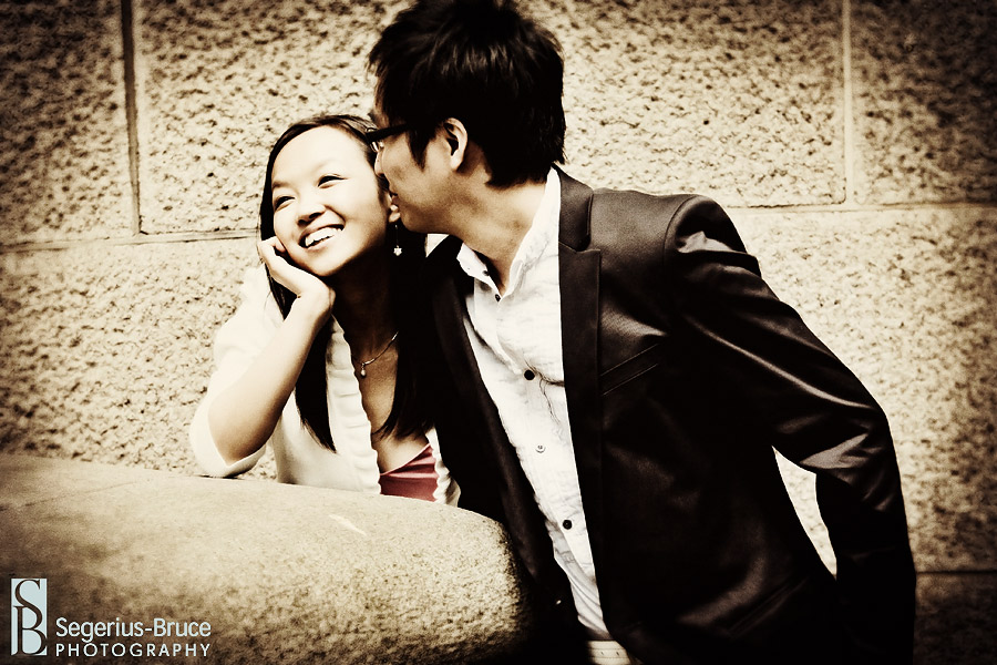Chinese Pre Wedding Engagement Photo session in London 