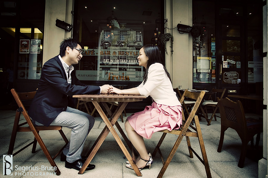 Chinese Pre Wedding Engagement Photo session in London 