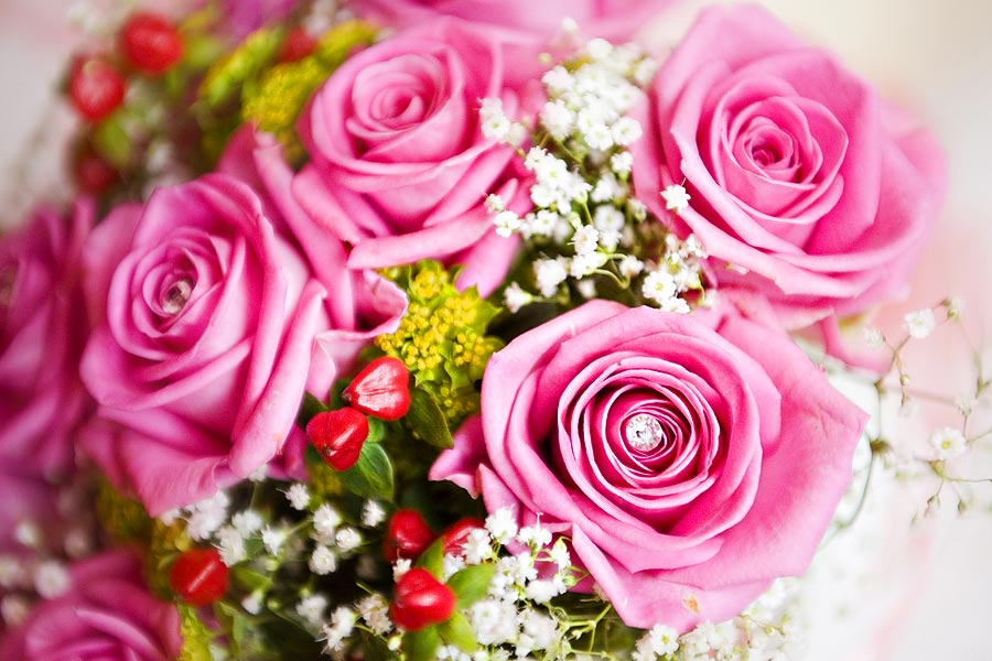 Wedding Flowers Wedding Flowers where pink roses