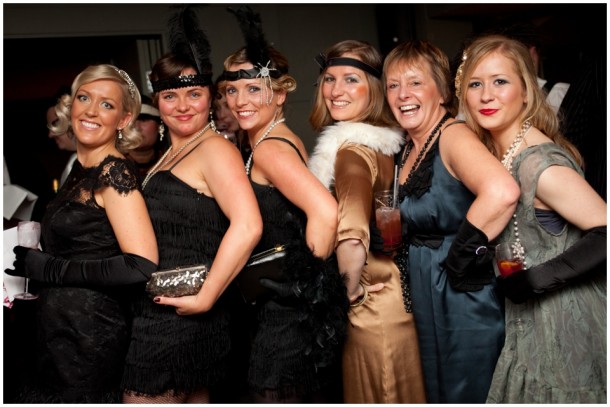 1920's Flapper Themed Wedding Party  (26)