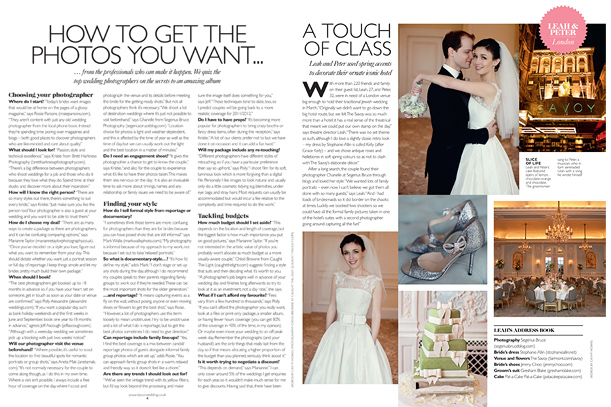Wedding at The Savoy published in You & Your Wedding