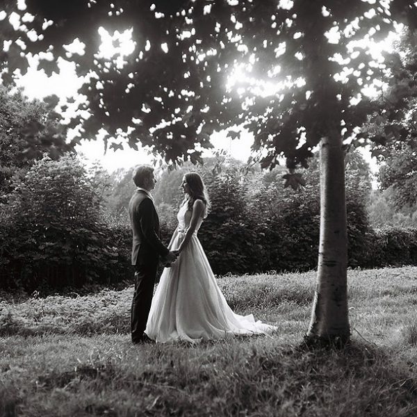 wedding shot on film 