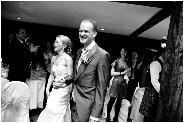 Winter Wedding Reception at Great Fosters in Surrey (27)
