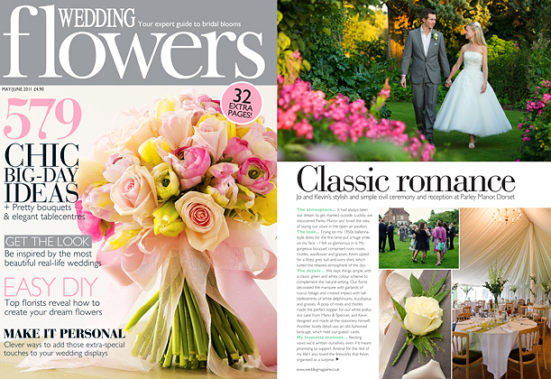 Wedding Flowers Magazine Parley Manor