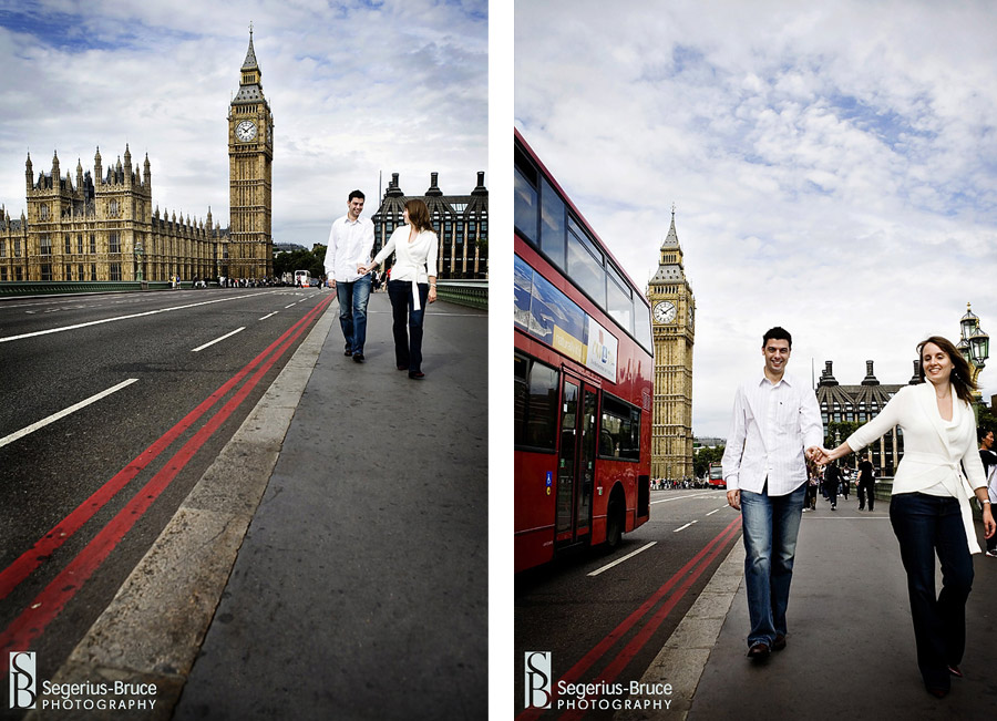 London Engagement Photo Shoot with Big Ben